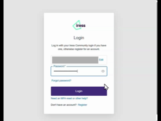 Demonstration of the MFA Reset